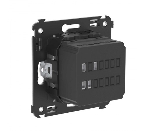 Механизм управления вентиляторами в стену, "Avanti", "Закаленная сталь"  4404173  DKC