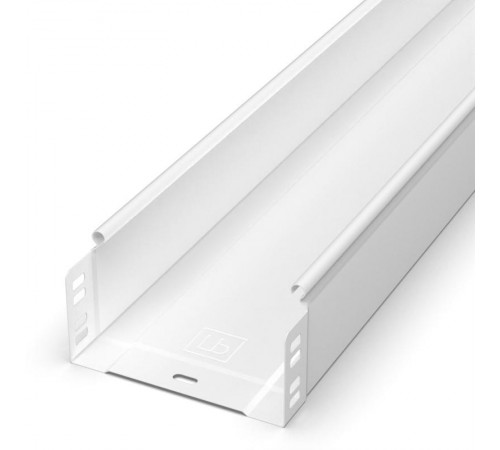 Лоток неперфорированный Стандарт 150х80х3000 (0,7 мм) RAL 9003 (6 м/уп)  PR16.10303  Промрукав