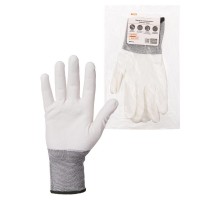 Перчатки полиамидные "Контакт-Сенс", полиуретановое покрытие, 10, 15 кл., 32-34 г, 1 пара,  SQ1016-0313  TDM