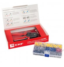 Набор НШВИ №6 (0,5-6мм2) с инструментом ПКВ-6-4 EKF PROxima   nabor-nshvi-6   EKF