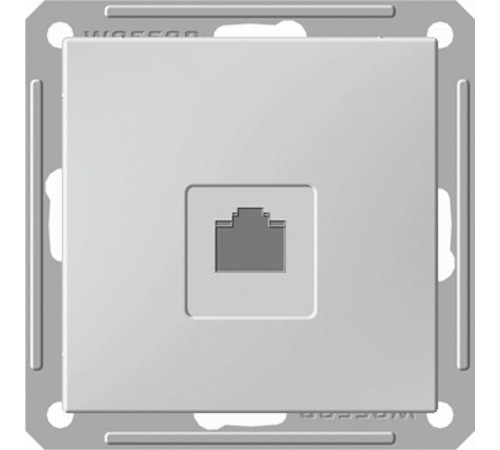 W59 Слоновая кость Розетка телефонная 1-ая RJ11  RSI-152T-2-86  SE