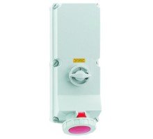 Розетка настенная с блокиратором 125A 5p 400V 6h IP67 I 160037-Bals I Bals