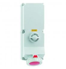 Розетка настенная с блокиратором 125A 5p 400V 6h IP67 I 160037-Bals I Bals