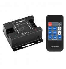 Диммер LN-RF11B-DIM (12-24V, 3x6A, ПДУ Карта 11 кн)  025109  Arlight