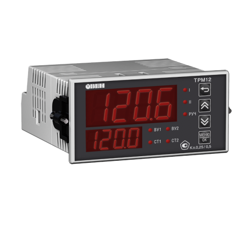 Измеритель-регулятор микропроцессорный ТРМ12-Щ2.У2.УР.RS  112788  ОВЕН