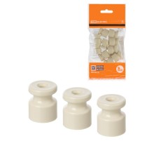 Изолятор пластиковый сл. кость (10 шт)  SQ2804-0003  TDM