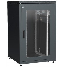 LINEA N 24U 800х800мм стекл. пер. дв. задн. металл. чер.  LN05-24U88-GM  ITK