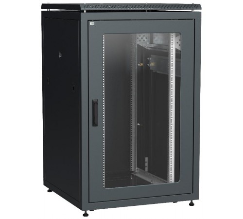 LINEA N 24U 800х800мм стекл. пер. дв. задн. металл. чер.  LN05-24U88-GM  ITK