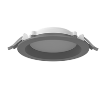 Светильник светодиодный ДВО VARTON DL-01 Pro 160мм 15Вт 4000 К CRI90 176x51мм IP65/40 RAL7045 серый муар опал  V1-RF-7R183-10OP0-6501540  VARTON