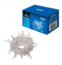 Гирлянда светодиодная  с контроллером  ULD-S0500-050/DTA BLUE IP20   5м. 50 диодов. синий свет. шнур прозр..  UL-00005253  Uniel