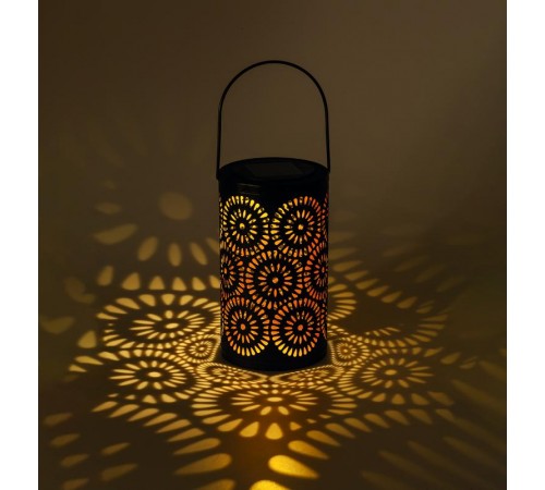 Светильник садовый уличный ERASF22-34 на солнечных батареях Марокко 19 см  Б0053386  ЭРА