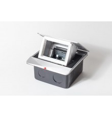 Люк на 1.5 поста(45*45)алюминий,с металлической коробкой IP44  300002  SPL