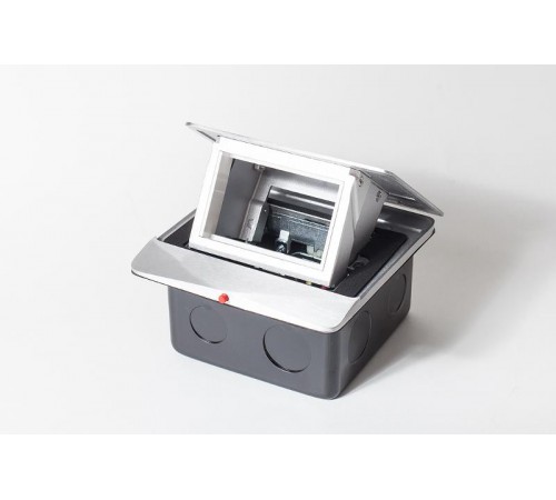 Люк на 1.5 поста(45*45)алюминий,с металлической коробкой IP44  300002  SPL