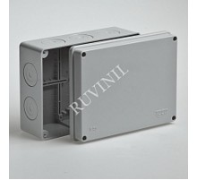 Коробка распределительная для о/п, 200х140х75мм без гермовводов  67056  Рувинил