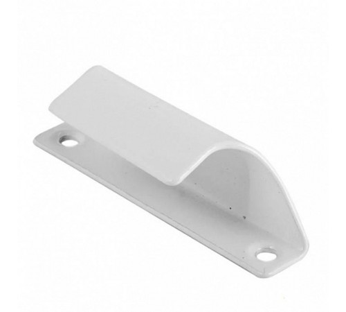 Ручка балконная металлическая, белая (1 шт) - пакет   148125  Tech-KREP