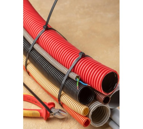 Хомут P6.6 стандартный (ч), 8.8x1020 (100шт) FlexLock PROxima  plc-fl-ctsb-8.8x1020  EKF