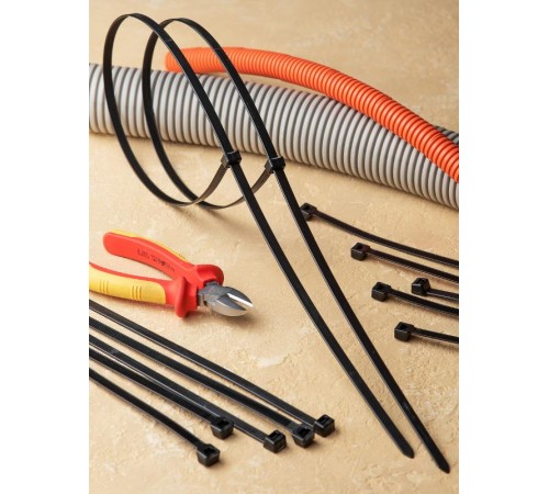 Хомут P6.6 стандартный (ч), 8.8x1020 (100шт) FlexLock PROxima  plc-fl-ctsb-8.8x1020  EKF