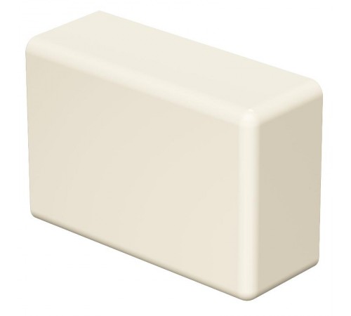 Торцевая заглушка кабельного канала WDK 13x25x40 мм (ABS-пластик,белый) (WDK HE13025PW)  6193088  OBO Bettermann