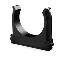 Крепёж-клипса для труб Полистирол черная д50 (10шт/200шт уп/кор)  PR.02750ч  Промрукав