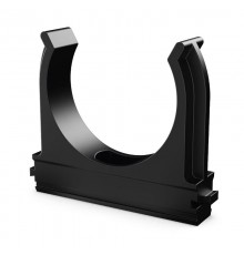 Крепёж-клипса для труб Полистирол черная д50 (10шт/200шт уп/кор)  PR.02750ч  Промрукав