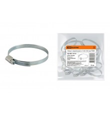 Хомут червячный, d 140-160 мм  SQ1807-0310  TDM