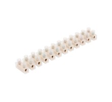 Клеммная колодка винтовая KВ-14 (6-14 мм), ток 20 A, полиэтилен белый (ЗВИ)  07-5014  REXANT