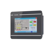 Промышленная операторская панель, диагональ 4.3", 16,77М цветов дисплей TFT, разрешение 480*272 px, порты: 2 COM, 1 Micro USB, 1 Ethernet  H1000-T043