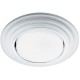 Светильник встраиваемый с белой LED подсветкой CD5023 потолочный GX53 без лампы, прозрачный  40522  Feron