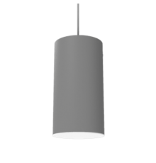 Светодиодный светильник DL-Roll подвесной 12 Вт 4000 К 90х170 мм RAL7045 серый муар с рассеивателем опал  V1-R0-70135-30000-2001240  VARTON