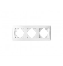 Рамка 3 поста (белый) серия BW  201203  SPL