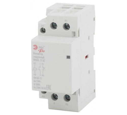 Контактор модульный NO-902-292 Pro-295 КМ40-11 AC (6/60/1440)  Б0049160  ЭРА