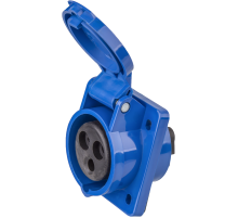 Розетка 14 312 NCA-SR413-16-220 стационарная скрытая 16А 2P+PE IP44 14312 Navigator