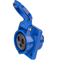 Розетка 14 312 NCA-SR413-16-220 стационарная скрытая 16А 2P+PE IP44 14312 Navigator