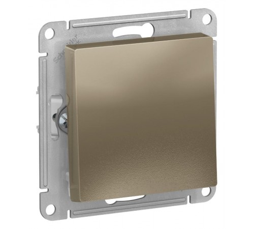 AtlasDesign Шампань Кнопка нажимная сх.1, 10АХ, механизм  ATN000515  SE