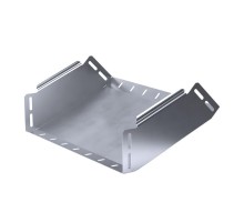 Угол вертикальный внутренний 45 градусов Стандарт INOX (AISI 316) 400х100  PR16.3298  Промрукав