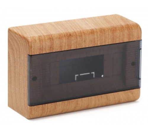 Щиток тусо о/п на 12 мод. с двер. 280х190х93мм бук на светлой основе  68012-38м  Рувинил