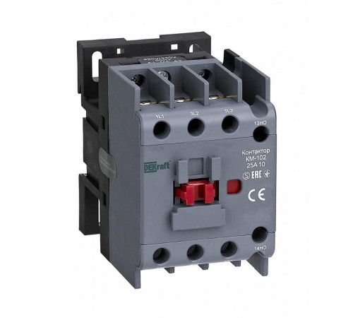 Контактор 25А 24В АС3 АС4 1НО КМ-102  22089DEK  DEKraft
