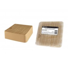 Коробка распределительная КР 75х75х28 о/п сосна IP40, инд. штрихкод  SQ1401-0405  TDM