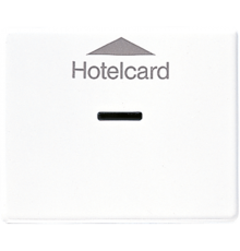 Накладка карточного выключателя; белая SL590CARDWW Jung