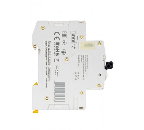 Выключатель автоматический однополюсный M06N 1P B 16А 6кА ARMAT  AR-M06N-1-B016  IEK