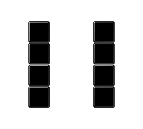 комплект накладок 4гр черный  A504TSASW  Jung