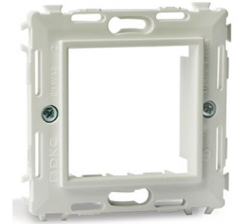 Brava черный Каркас одноместный без лапок RAL7016 С/У 2 мод  75020N  DKC