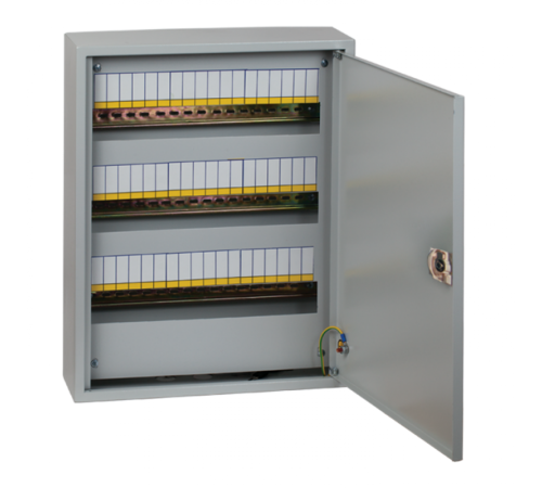 Щит распределительный навесной ЩРН-54 (ВхШхГ) 480х400х120мм IP31 PROxima пласт. замок   mb21-54n  EKF