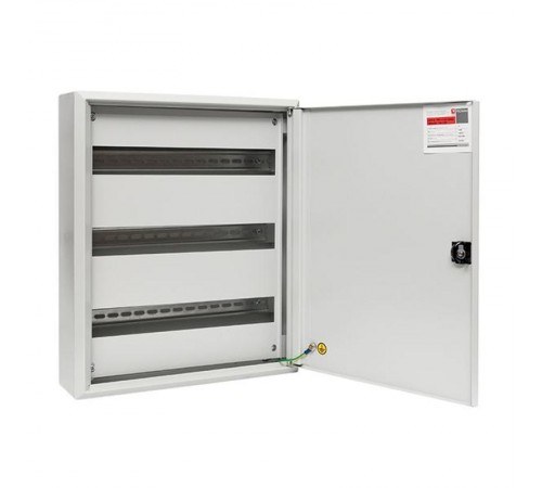 Щит распределительный навесной ЩРН-54 (ВхШхГ) 480х400х120мм IP31 PROxima пласт. замок   mb21-54n  EKF