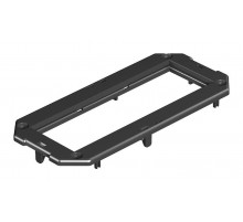 Накладка монтажной коробки GB2 3xModul45 165x76 мм (полиамид,черный)  7407312  OBO Bettermann