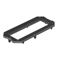 Накладка монтажной коробки GB2 3xModul45 165x76 мм (полиамид,черный)  7407312  OBO Bettermann