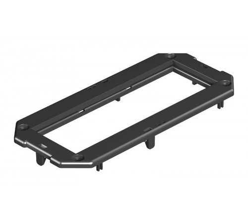 Накладка монтажной коробки GB2 3xModul45 165x76 мм (полиамид,черный)  7407312  OBO Bettermann