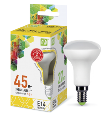Лампа светодиодная LED-R50-standard 5Вт 230В Е14 3000К 450Лм  4690612001531  ASD