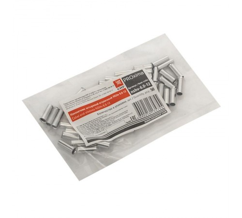 Наконечник штыревой втулочный НШв  6.0-12 (уп50шт) EKF PROxima  nshv-6.0-12  EKF