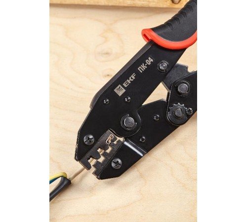 Пресс-клещи ПК-04 ( 0.5-6.0 мм2 НК РП-М РП-П) EKF Expert   pk-04-exp   EKF